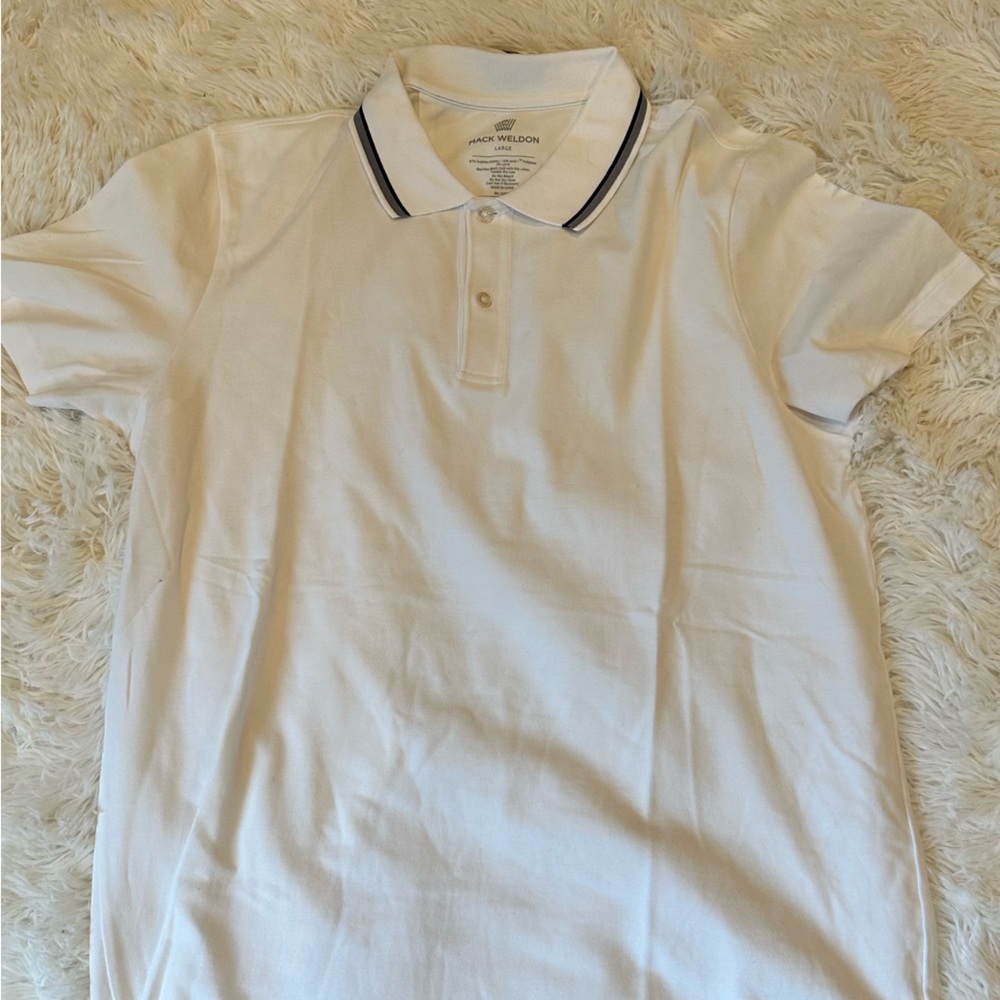 Mack Weldon white Polo